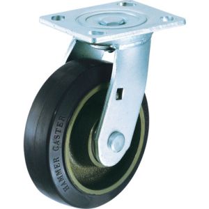 ハンマーキャスター HAMMER CASTER ハンマーキャスター 500BPS-CR125-BAR01 Sシリーズ 500タイプ自在ゴムB車 125mm