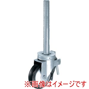 ハンマーキャスター HAMMER CASTER ハンマーキャスター 515SA-RB150 足場用旋回式ゴム車輪 スチールホイール ローラーベアリング 150mm SP付