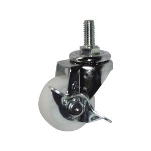 ハンマーキャスター HAMMER CASTER ハンマーキャスター 415A-20N40 ねじ込み旋回式ナイロン車輪 40mm W3/8 ストッパー付