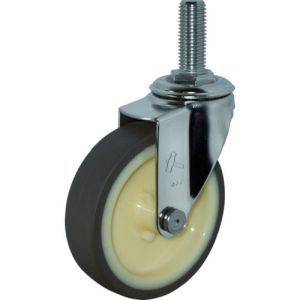 ハンマーキャスター HAMMER CASTER ハンマーキャスター 320EA-UR100-BAR01 EAシリーズ オールステンレス自在ウレタン車 100mm