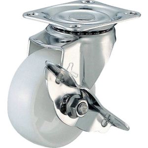 ハンマーキャスター HAMMER CASTER ハンマーキャスター 315S-N65-BAR01 S型 オールステンレス 自在SP付 ナイロン車 65mm