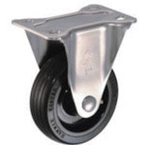 ハンマーキャスター HAMMER CASTER ハンマーキャスター 320SR-RU125-BAR01 オールステンレス S型固定 ゴム車 125mm