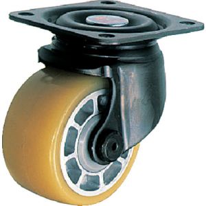 ハンマーキャスター HAMMER CASTER ハンマーキャスター 540S-BAU75-BAR01 低床式 重荷重用 自在 ウレタン車 B入り75mm