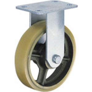 ハンマーキャスター HAMMER CASTER ハンマーキャスター 500HPR-CU200 重荷重用固定式ウレタン車輪 イモノホイール ラジアルボールベアリング 200mm