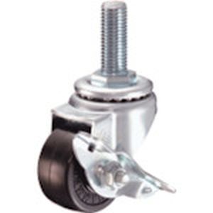 ハンマーキャスター HAMMER CASTER ハンマーキャスター 413SA-RD50 ねじ込み式 旋回式ゴム車輪 50mm ストッパー付