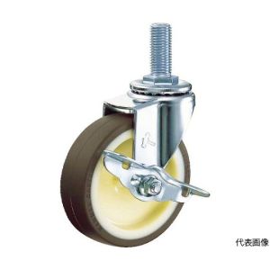 ハンマーキャスター HAMMER CASTER ハンマーキャスター 415EA-UR65-BAR01 Eシリーズ ねじ込みタイプ 自在SP付 ウレタン車 65mm