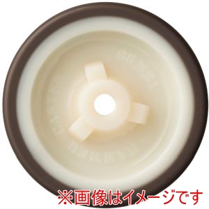 ハンマーキャスター HAMMER CASTER ハンマーキャスター 439E-UR65 E型ウレタン車輪 65mm