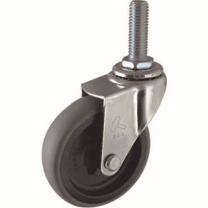 ハンマーキャスター HAMMER CASTER ハンマーキャスター 420EA-L75 BAR01 EAシリーズ ねじ込み 自在 PPホイールエラストマー巻車 75mm