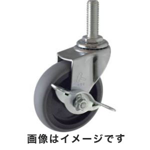 ハンマーキャスター HAMMER CASTER ハンマーキャスター 415EA-L50 BAR01 EAシリーズ ねじ込み 自在SP付 PPホイールエラストマー巻車 50mm