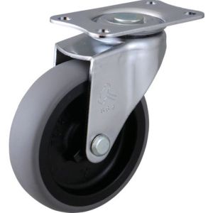 ハンマーキャスター HAMMER CASTER ハンマーキャスター 420E-L75 BAR01 Eシリーズ 自在 PPホイールエラストマー巻車 75mm