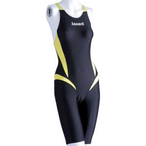 ジャケッド JAKED フットマーク 【Fina承認】 JAKED J‐ELASTICO ST レッグスーツ レディース･ガールズ 競泳用水着 イエロー 120 820039 FOOTMARK