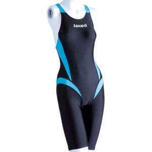 ジャケッド JAKED フットマーク 【Fina承認】 JAKED J‐ELASTICO ST レッグスーツ レディース･ガールズ 競泳用水着 ブルー 120 820039 FOOTMARK