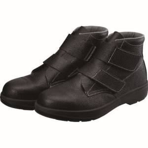 シモン Simon シモン AW28BK 23.5 2層ウレタン底安全編上靴 23.5cm ブラック