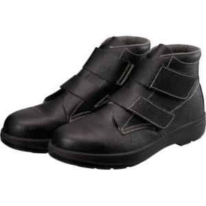 シモン Simon シモン AW28BK 25.5 2層ウレタン底安全編上靴 25.5cm ブラック