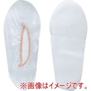 シモン Simon シモン OVERSHUES-W-LL 靴カバー オーバーシューズ 白 LL