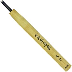 目黒彫刻刀製作所 本喜秀 目黒彫刻刀製作所 鋼付 彫刻刀 丸刀 4.5mm