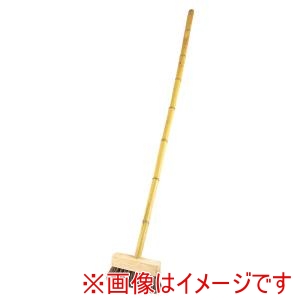 尾崎本店 尾崎本店 竹柄 デッキブラシ シダ