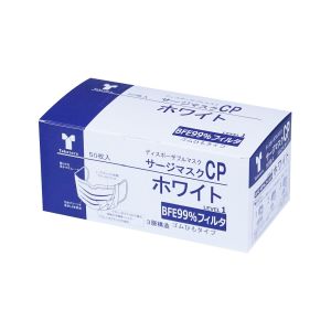 竹虎 竹虎 サージマスクCP金属ノーズ ホワイト 76231