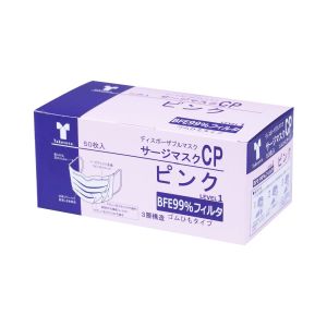 竹虎 竹虎 サージマスクCP金属ノーズ ピンク 76235