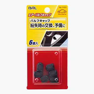 大橋産業 バル BAL バル 1100 エアーバルブキャップ 6個入 BAL 大橋産業