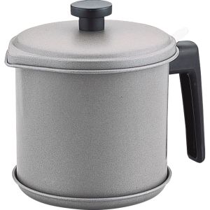 オダジマ オダジマ テフロン オイルポット 受皿付 1.5L