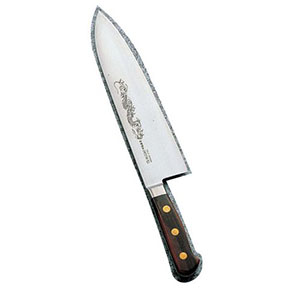 ミソノ刃物 Misono ミソノ刃物 スウェーデン鋼 龍彫刻入 洋出刃 27cm No.153M