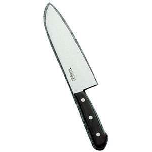 ミソノ刃物 Misono ミソノ刃物 モリブデン鋼 三徳庖丁 ツバナシ 14cm No.680