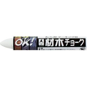 たくみ TAKUMI たくみ 6212 材木チョーク 白 24本 メーカー直送 代引不可 北海道沖縄離島不可