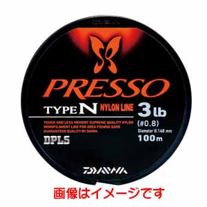 ダイワ DAIWA ダイワ プレッソ タイプN 2.5lb 100m TYPE-N DAIWA