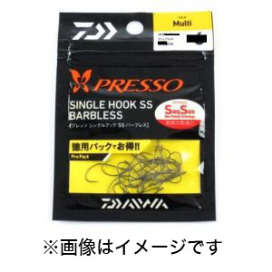 ダイワ DAIWA ダイワ プレッソ シングルフックSS バーブレス マルチ8プロ DAIWA