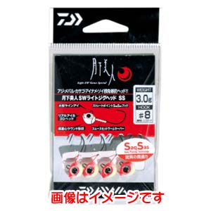 ダイワ DAIWA ダイワ 月下美人 SWライトジグヘッド SS 夜光 2.0g フック 6 DAIWA