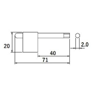 京セラ KYOCERA 京セラ FH-2 部品 1個