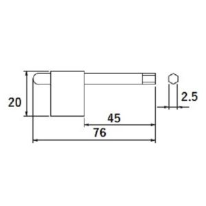 京セラ KYOCERA 京セラ FH-2.5 部品 1個