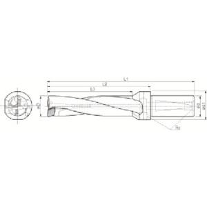 京セラ KYOCERA 京セラ S25-DRZ25100-08 ドリル用ホルダ 1本 メーカー直送 代引不可 北海道沖縄離島不可