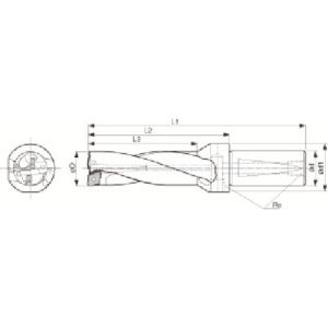 京セラ KYOCERA 京セラ S40-DRZ52156-15 マジックドリル DRZ型用ホルダ 加工深さ3×DC
