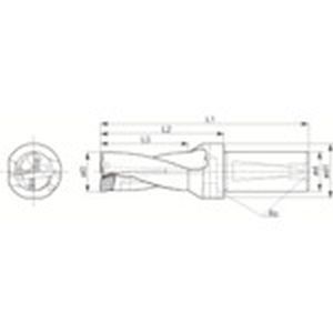 京セラ KYOCERA 京セラ S25-DRZ195390-06 マジックドリル DRZ型用ホルダ 加工深さ2×DC