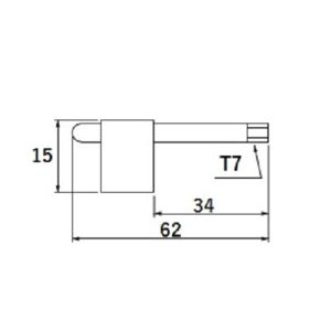 京セラ KYOCERA 京セラ FT-7 部品 1個