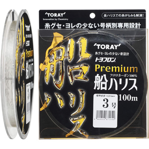 東レ TORAY 東レ トヨフロンプレミアム船ハリス 100m 単体 3.0