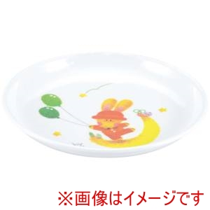 国際化工 国際化工 メラミン子供食器 スイートラビット 浅皿 J3SR