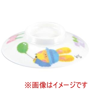 国際化工 国際化工 メラミン子供食器 スイートラビット 飯茶椀 汁碗 蓋 J5CSR