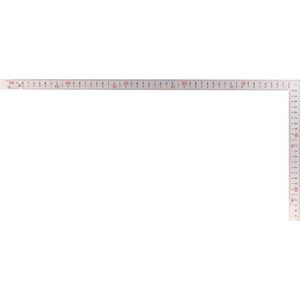 シンワ測定 SHINWA シンワ測定 10450 曲尺厚手広巾 シルバー 50cm表裏同目 8段目盛 cm表示 JIS