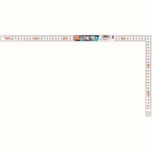 シンワ測定 SHINWA シンワ測定 11183 曲尺平ぴた ホワイト 50cm/1尺6寸 併用目盛