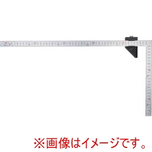 シンワ測定 シンワ測定 12443 曲尺 厚手広巾 シルバー 50cm 表裏同目 8段目盛 曲尺用ストッパー付 JIS メーカー直送 代引不可 北海道沖縄離島不可