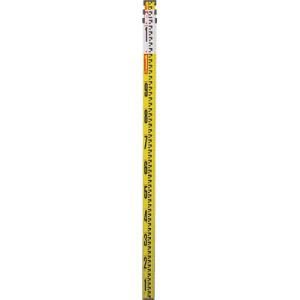 シンワ測定 SHINWA シンワ測定 73267 アルミスタッフ 2 5m5段 表面10mmピッチ 裏面1mmピッチ目盛付