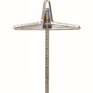 シンワ測定 SHINWA シンワ測定 73591 丸ノコガイド定規 Tスライド ベーシック 15cm 併用目盛