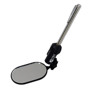 シンワ測定 SHINWA シンワ測定 74157 点検鏡 D-3 楕円型 50×80mm ライト付