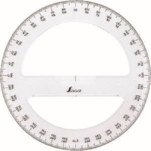 シンワ測定 SHINWA シンワ測定 74926 分度器 アクリル製 360° 15cm 全円