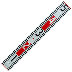シンワ測定 SHINWA シンワ測定 76932 標尺 アルミ製 50cm 巾60mm
