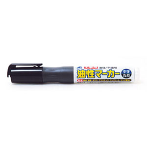 シンワ測定 SHINWA シンワ測定 78424 工事用 油性マーカー 中字 丸芯 黒