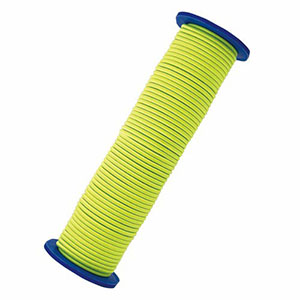シンワ測定 SHINWA シンワ測定 78563 ゴム水糸 リール巻 蛍光イエロー 3mm 30m